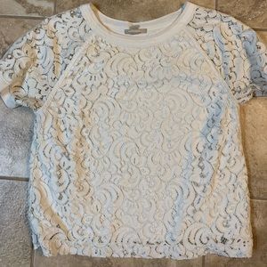 Lace Banana Republic blouse